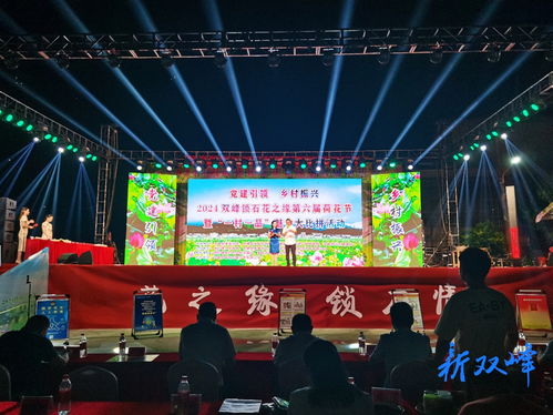 黨建引領(lǐng) 鄉(xiāng)村振興——2024雙峰鎖石花之緣第六屆荷花節(jié)暨‘一村一品’魅力大比拼活動(dòng)成功舉辦